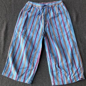 Hanna Andersson Unisex 100% Cotton Beachcomber Striped Pull-On Pants Size 150